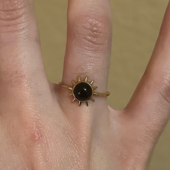 MEREWIF Sonny black onyx ring, size 6 - retired - Picture 3 of 3